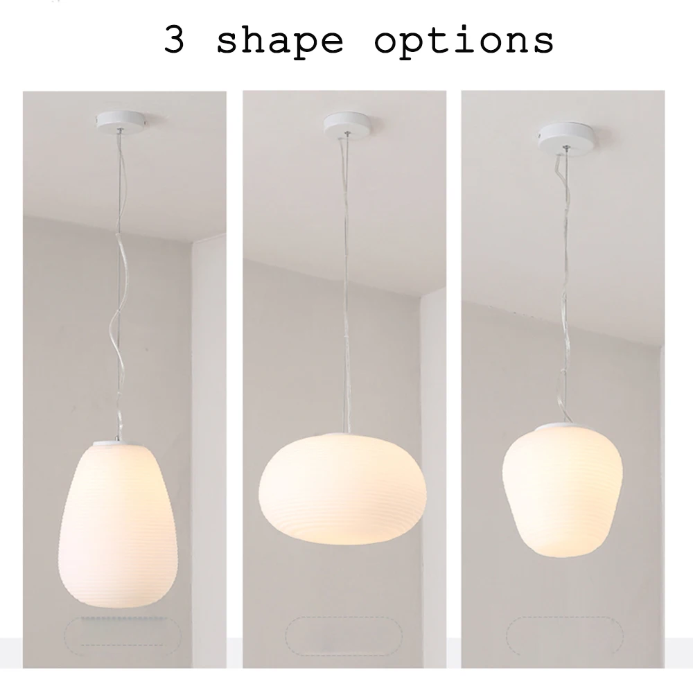 

220V 110V Modern Nordic Design Glass Bubble Hanging Pendant Lamp Light for Loft Decor Kitchen Dining Room Living Room Bedroom