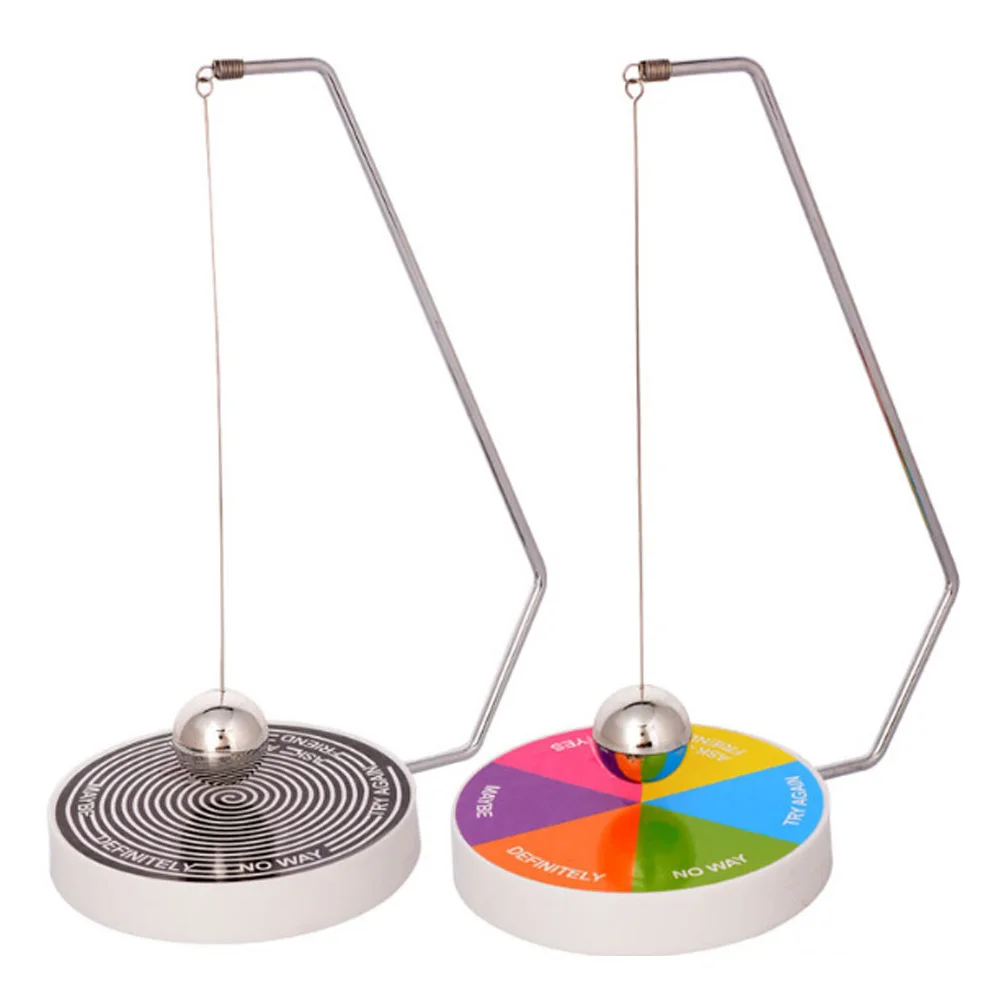 

New Decision Maker Pendulum Ball Toy Magnetic Dynamic Desk Decoration Toy Gift Making Decision Accessory Pendulum Ball