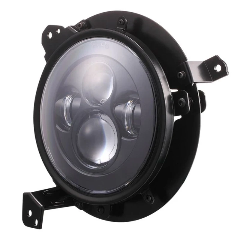 Пара 7 светодиодный светодиодных фар + всенаправленные монтажные кронштейны