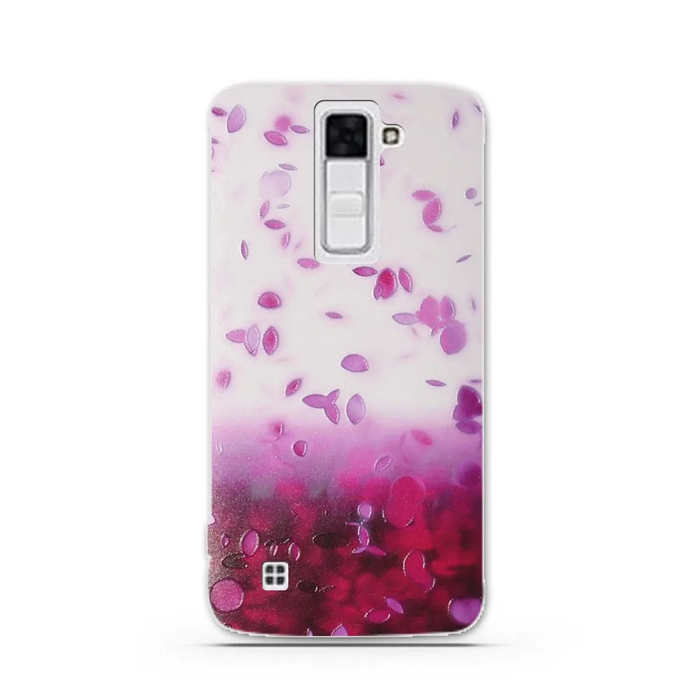 Чехол для телефона из ТПУ с 3D рельефным принтом s LG K7/X210 X210DS чехол задней панели