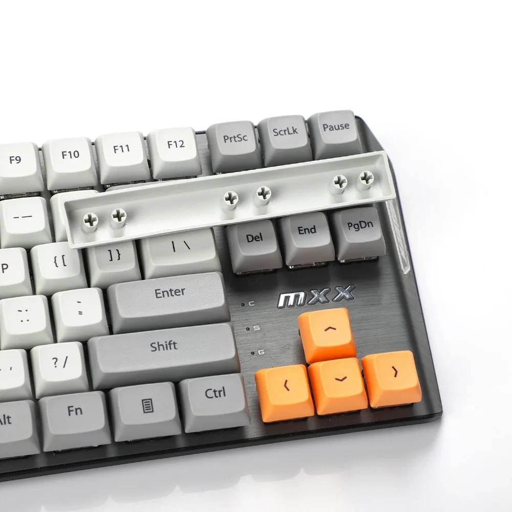 Новое поступление XDA 87 ANSI серая оранжевая Смешанная клавиатура лотоса краситель