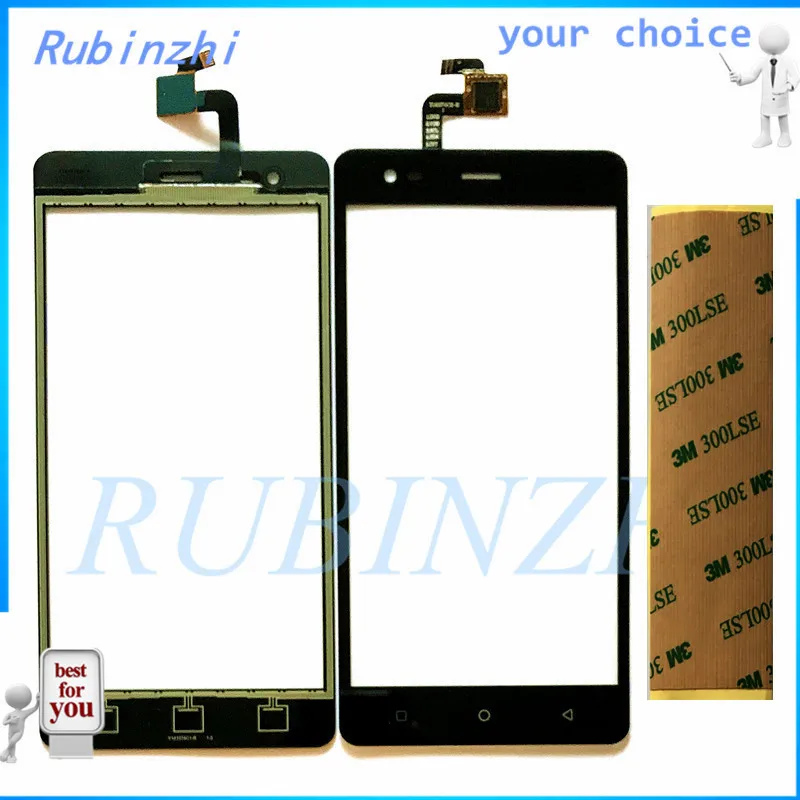 RUBINZHI Бесплатная лента 3M сенсорный ЖК дисплей для претио Grace R5 LTE psp5552 psp 5552 duo экран