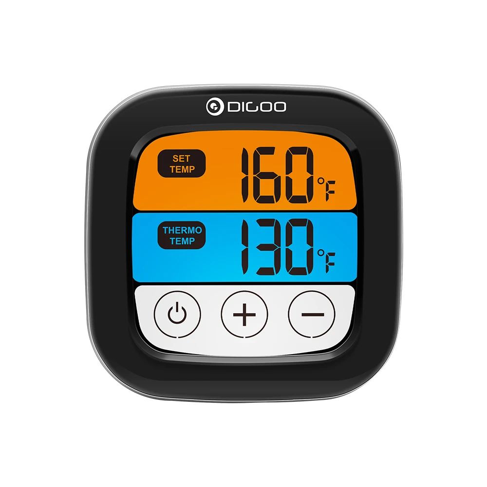 Digoo светодиодный сенсорный экран цифровой bluetooth термометр для приготовления мяса с температурным зондом для мяса барбекю кухонный DG-FT2103