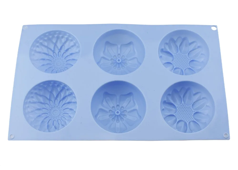 1 упаковка силиконовая форма в виде подсолнуха для Маффин кекса|Формы мыла| |