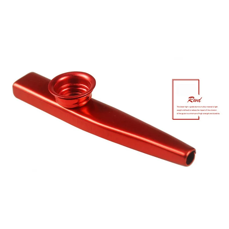 Kazoo портативные металлические инструменты для игры на флейте легко обучаются