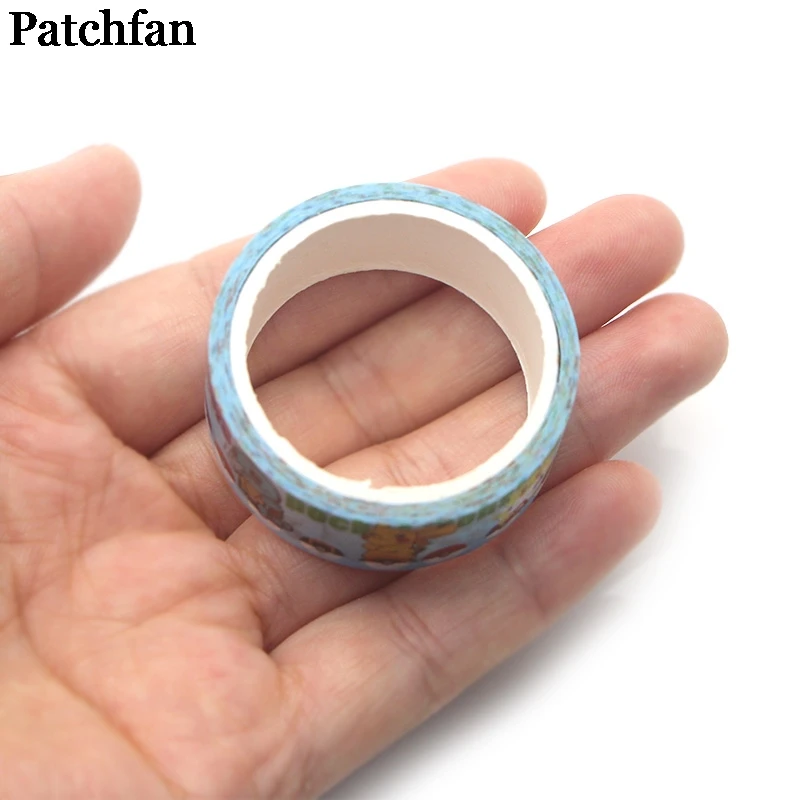 Patchfan карманные монстры Декорации для косплея 90s DIY Скрапбукинг дети клей васи маскирующая Лента Печатный узор наклейка A2160