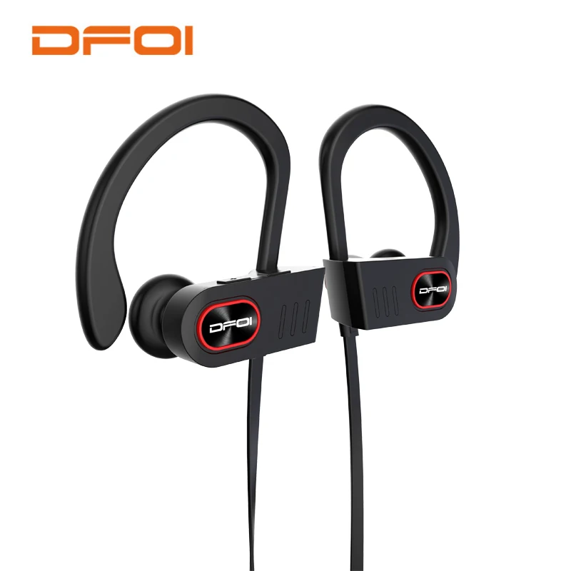 Оригинальные DFOI D21 беспроводные наушники Bluetooth наушники IPX4 водонепроницаемые спортивные bluetooth-наушники с микрофоном для iPhone Xiaomi