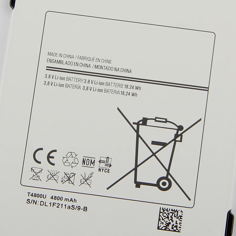 Замена аккумулятора ISUN 4800 мАч 8 4 Вт/ч T4800E для Samsung Galaxy Tab Pro дюйма T320 T321 T325 Φ +
