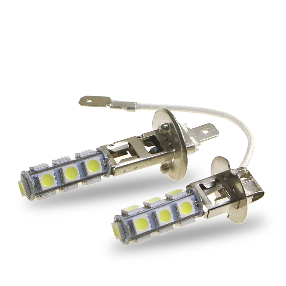 KEIN 6pcs h1 led h3 fog Bulbs 5050 13smd auto DRL Daytime Running External H1 Lights Lamp Vehicle 12V car styling white | Автомобили и