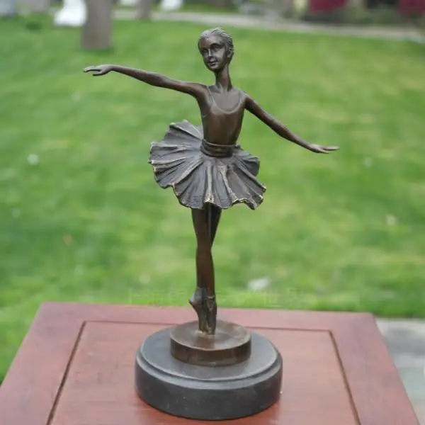 

Ballet music dance copper sculpture crafts Home Furnishing decorations gifts Shanghai bronze art world