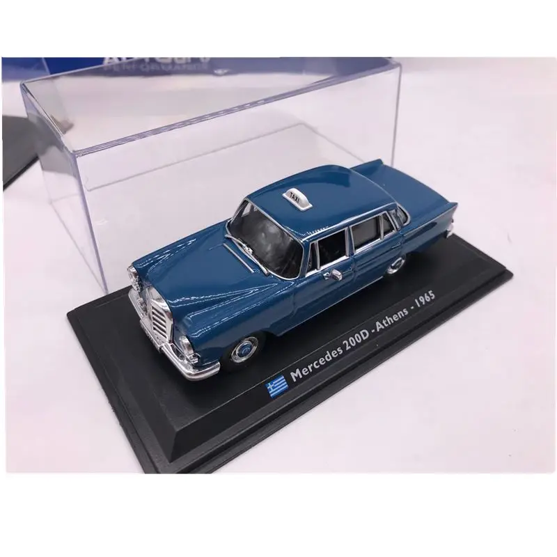 Новый LEO 1/43 масштаб mercedes 200D Афины такси литье под давлением металлическая модель