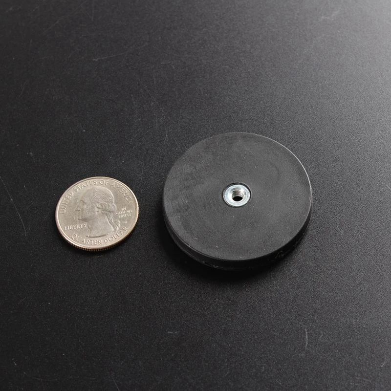 Резиновый монтажный магнит Постоянные сильные неодимовые магниты NdFeB