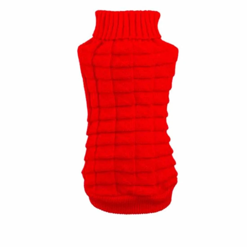 2017 Одежда для собак Зимний свитер домашних животных вязаная одежда щенков теплые