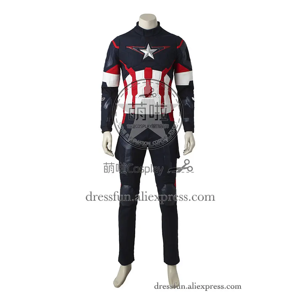 Костюм для косплея Капитана Америки Стива Роджерса из фильма мстители куртка