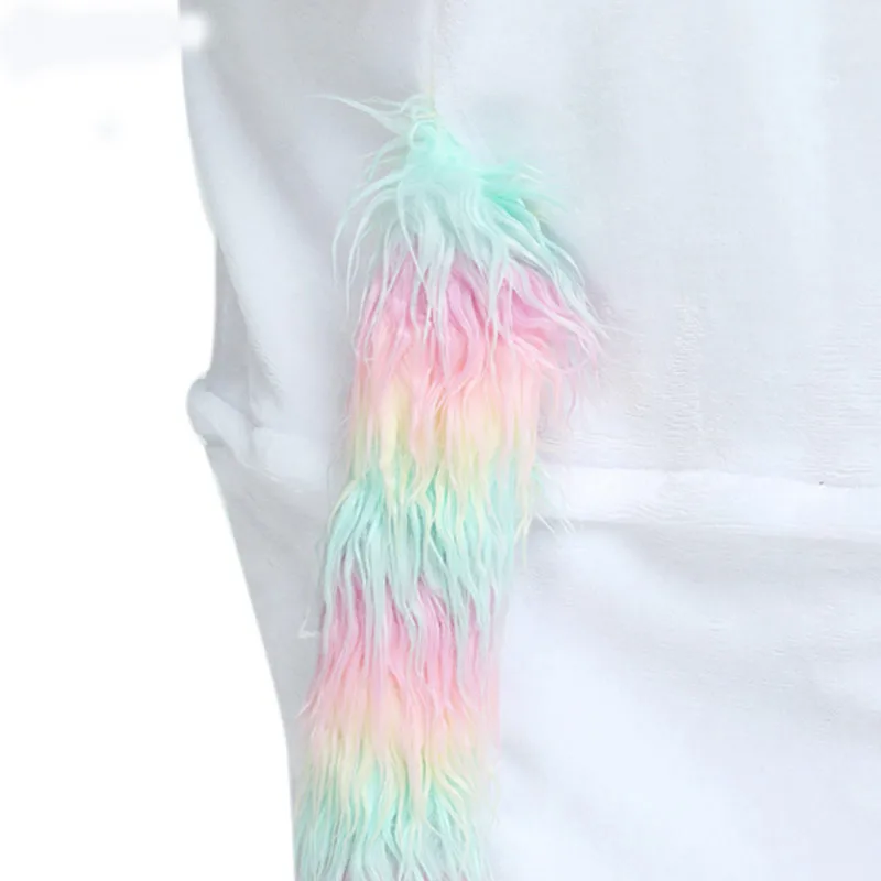 Кигуруми Розовый Единорог Пижама для взрослых женщин животных звезд единорогов