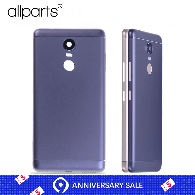 Задняя крышка для Lenovo K6 Note на батарею золотой