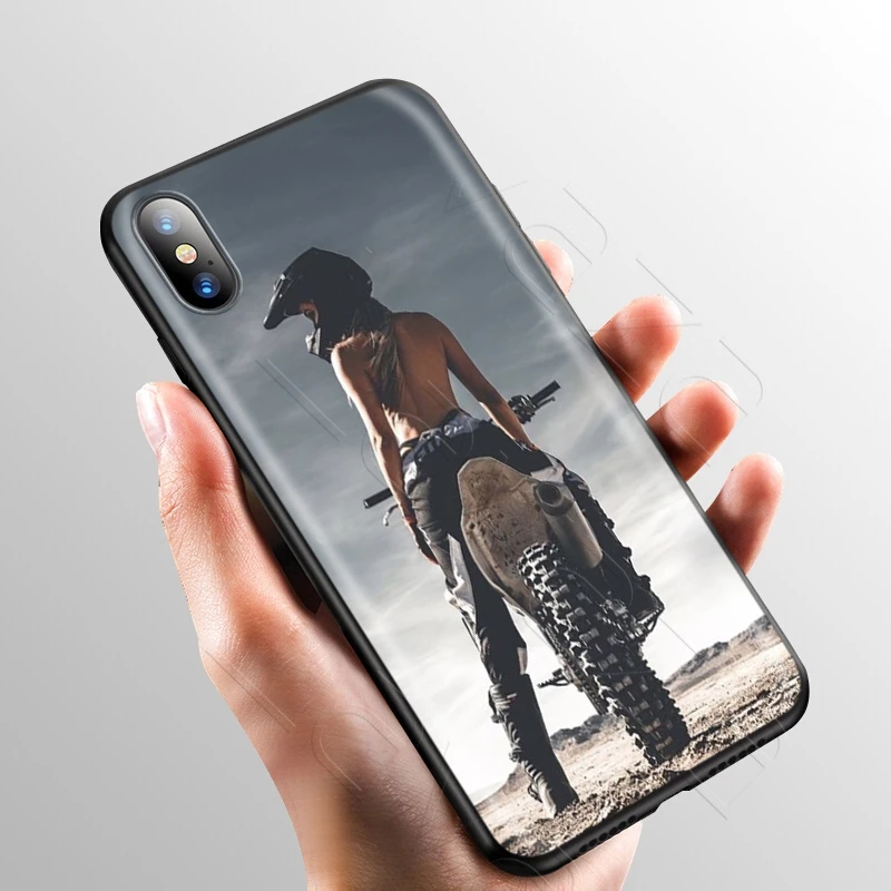 9 Чехол Lavaza Moto Cross для iPhone 11 Pro XS Max XR X 8 7 6 6S Plus 5 5S se - Цвет: 9