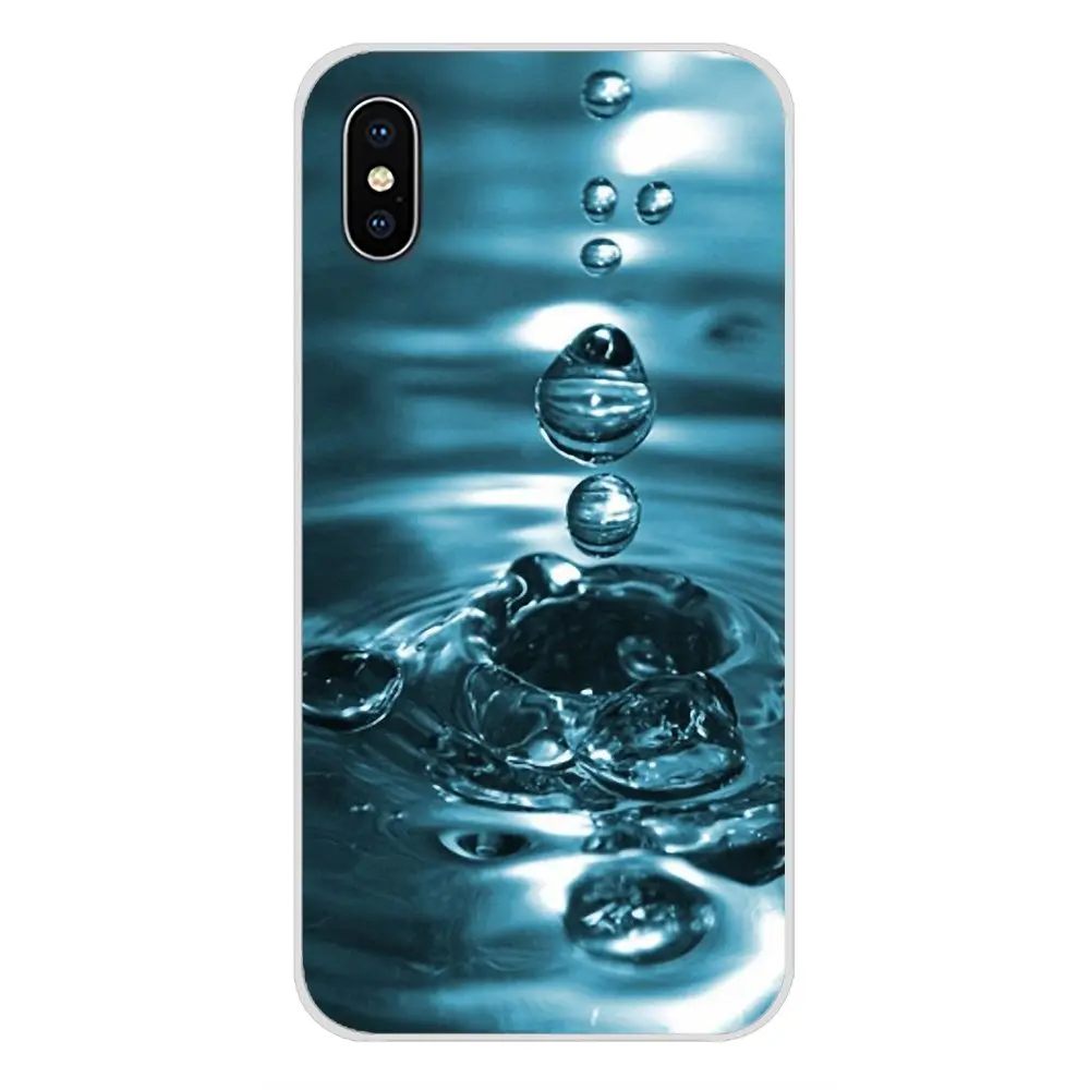 Капли воды фотографии пузырьки аксессуары чехол для sony Xperia Z Z1 Z2 Z3 Z5 compact M2 M4 M5 C4 E3 T3