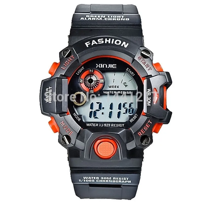 2015 Outdoor Sports Watches Men LED Digital Watch Military Diver sport chasy elogios masculinos | Наручные часы