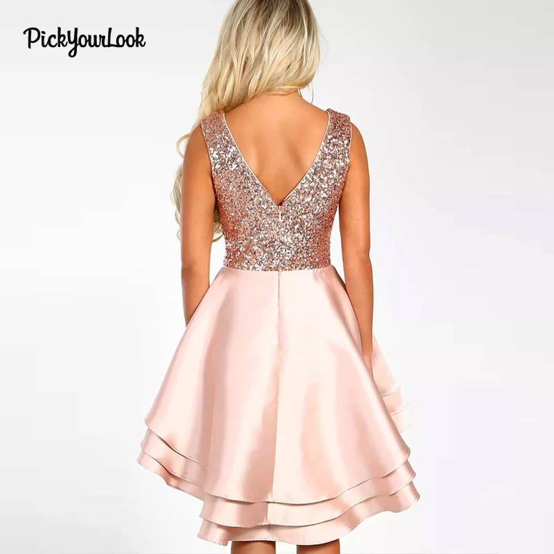 Летнее платье для выпускного вечера PickyourLook женские вечерние платья сексуальное