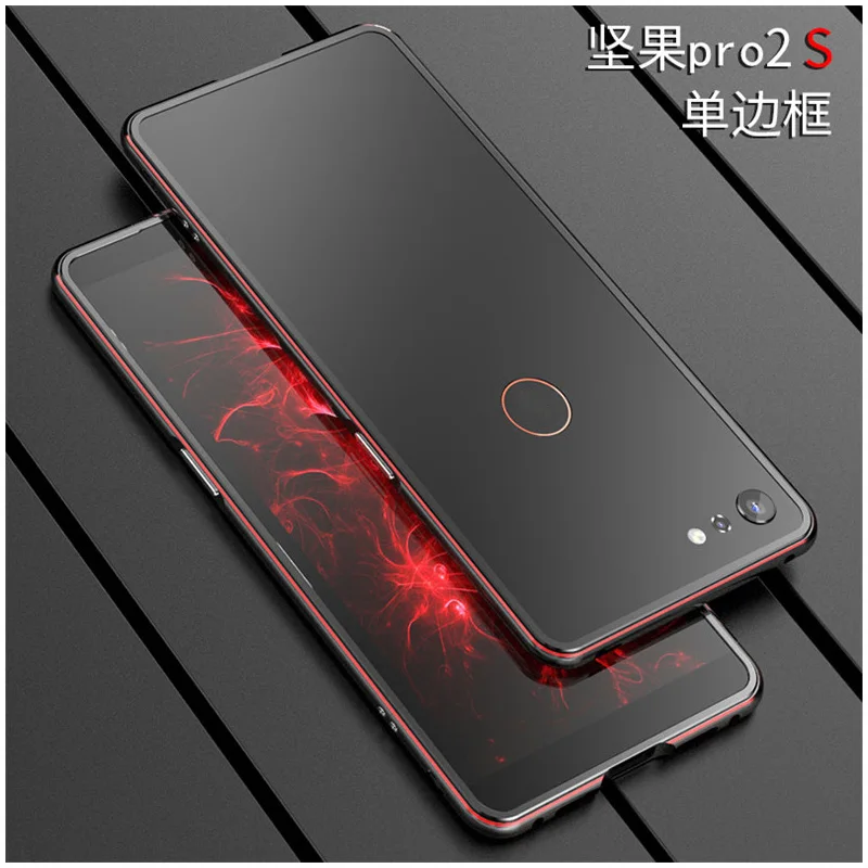 Роскошный брендовый Алюминиевый металлический бампер рамка для Smartisan Nut Pro 2S 2018