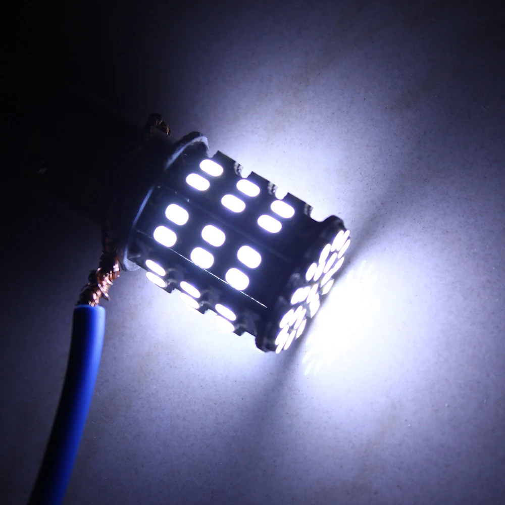 2 шт. Автомобильные светодиодные лампы 1156 BA15S 7507 PY21W 64 SMD | Автомобили и мотоциклы