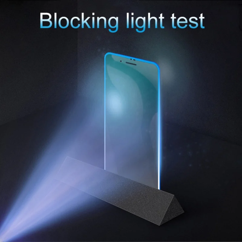 Защитная пленка для глаз с защитой от синего света закаленное стекло iPhone X 8 7 6 6s Plus