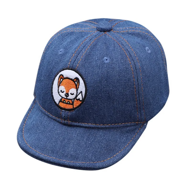 Kids Baseball Caps Boys Hat Baby Girl Boy Cute Soft Cap Breathable Cartoon Animal Pattern Visors Hats | Детская одежда и обувь