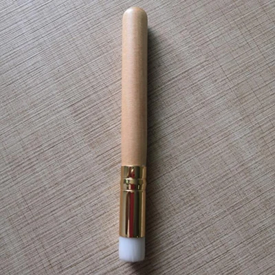 yellow gold 50 шт. Глубокая чистка черных точек щетка для мытья носа щетка для чистки черных точек отшелушивающая Очистка лица деревянная щетка - Handle Color: yellow gold