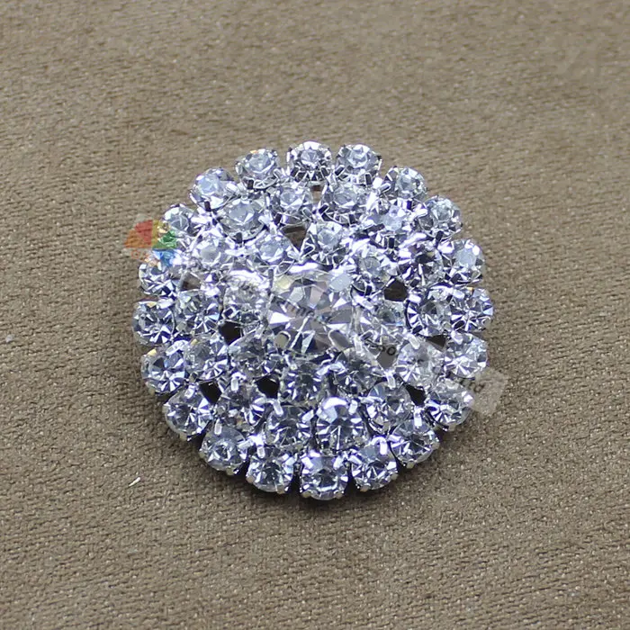 Набор золотистых/серебристых планшетов 20 шт. 25 мм|crystal rhinestone button|rhinestone buttonsbuttons
