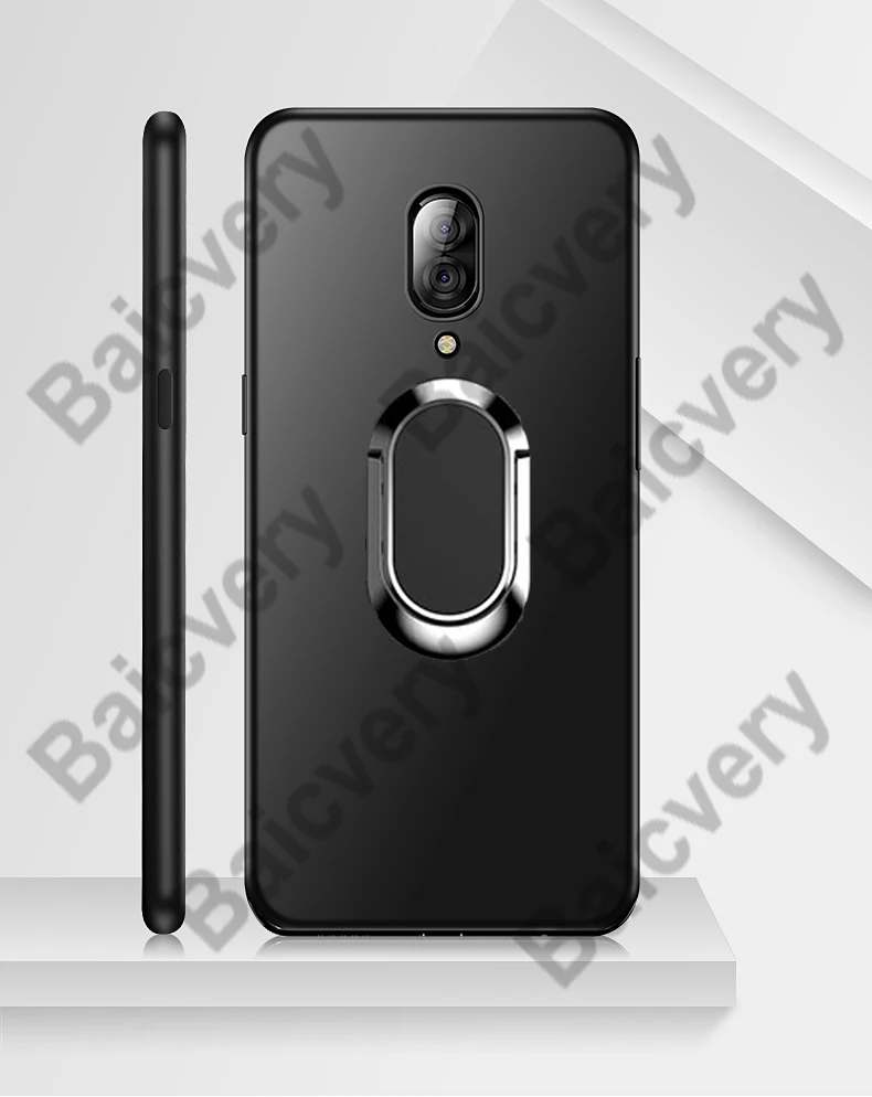 Силиконовый мягкий чехол с магнитным кольцом для Lenovo Z5 Pro 6 39 дюйма
