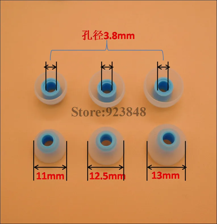 

3.8mm earphone silicone case 100pcs