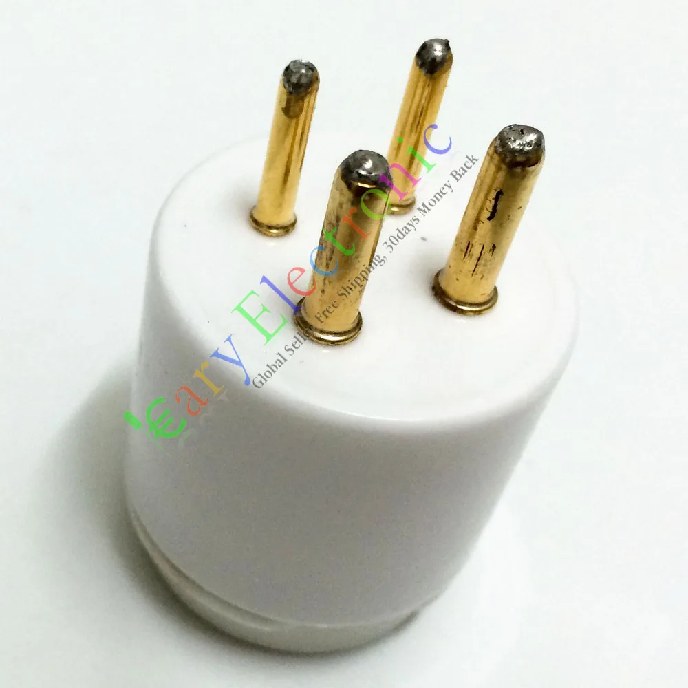 Оптовая и розничная продажа 8 шт. 4 контактный золотистый керамический вакуумный