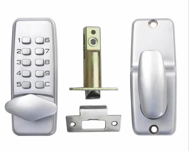 Механический водонепроницаемый кнопочный безключевой цифровой замок с