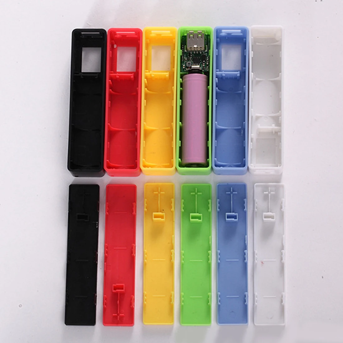 Centechia для 2600mAh USB LCD банк питания чехол 18650 зарядное устройство коробка комплект 6
