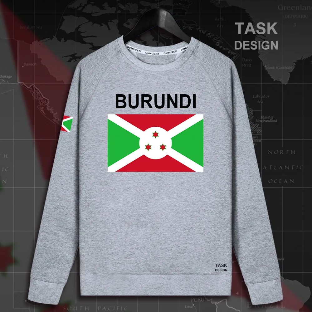 Мужская толстовка с капюшоном Burundian East Africa BDI BI пуловеры толстовки для мужчин
