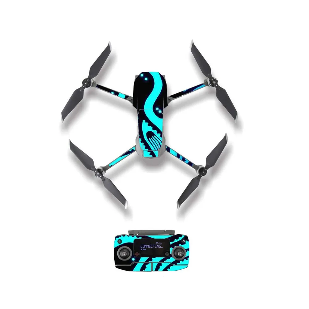 Мультфильм Стиль кожи Стикеры для DJI Mavic Pro/Air 2/Pro & Zoom сумка корпуса дрона пульт