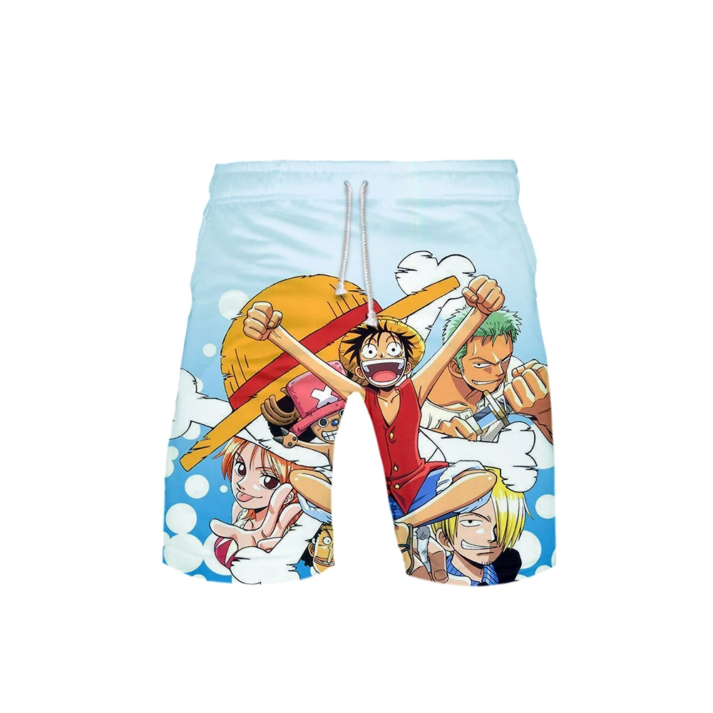 Новые стильные шорты Monkey D Luffy аниме цельные модные трендовые 2019 Kpop популярные