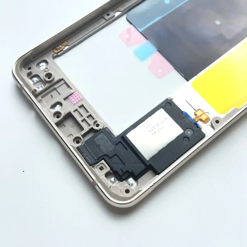 Новый корпус с рамкой средней пластины + Боковая кнопка стеклянный объектив