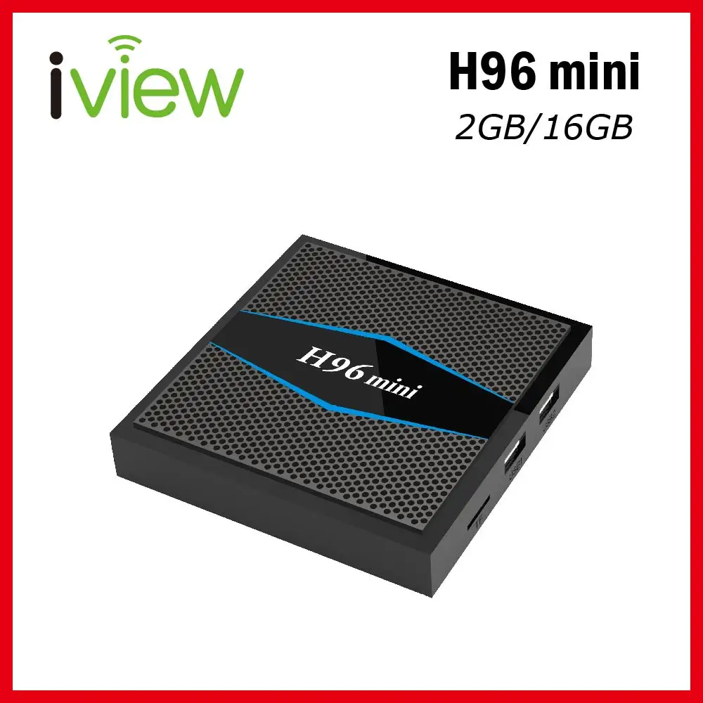 ТВ приставка H96 mini на Android 7 1 С четырехъядерным процессором Amlogic S905W BT 4 0 2 Гб ОЗУ 16