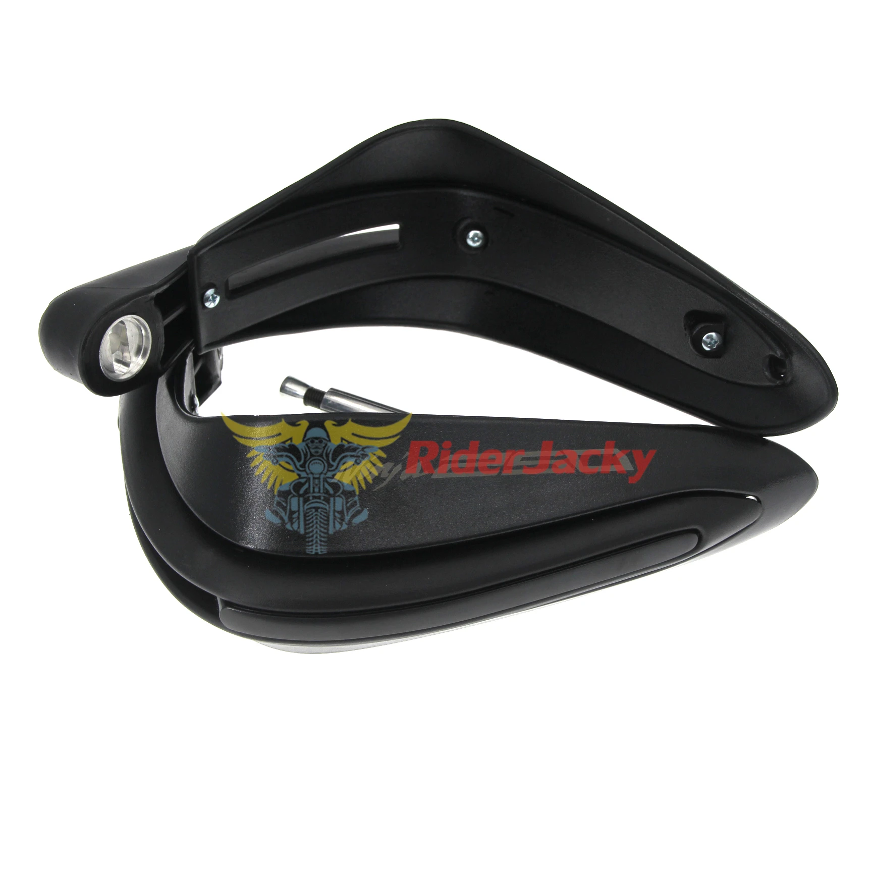 RiderJacky Мотоциклетные гвардии Мотокросс Dirtbike Handguards Для Kawasaki Ninja 250 250R 2008 2012 2009 2010