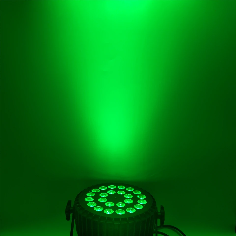 10pz/Быстрая доставка LED Par 24x12W RGBW par свет 4 в 1 цветной светильник виде барабана