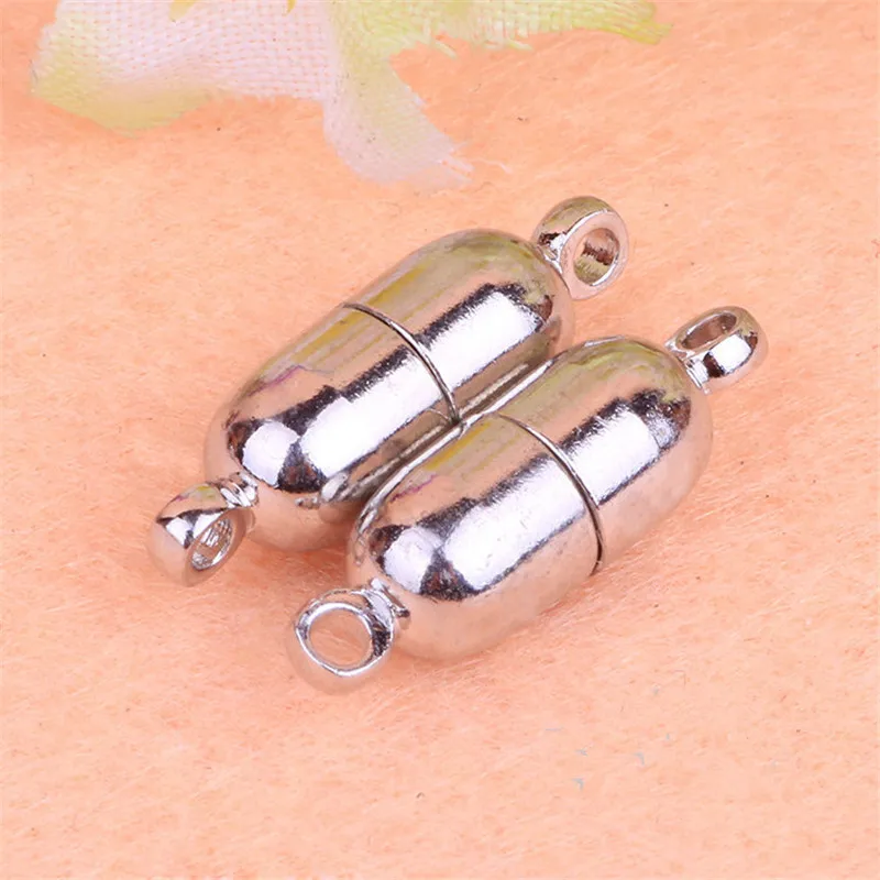 Медные магнитные застежки 6*18 мм 50 шт.|magnet clasp|clasps for necklacesmagnet clasps necklaces |