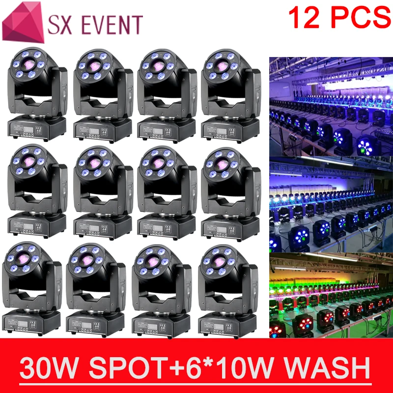SX EVENT 30W LED Spot Moving Head Light DJ Beam with gobo&ampcolor wheel Disco DJs Equipmentnt/SXP-3068 | Освещение