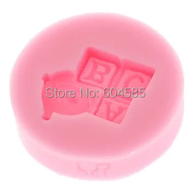 Детская и буквенная помадка жвачка силиконовая фотоформа формы для выпечки