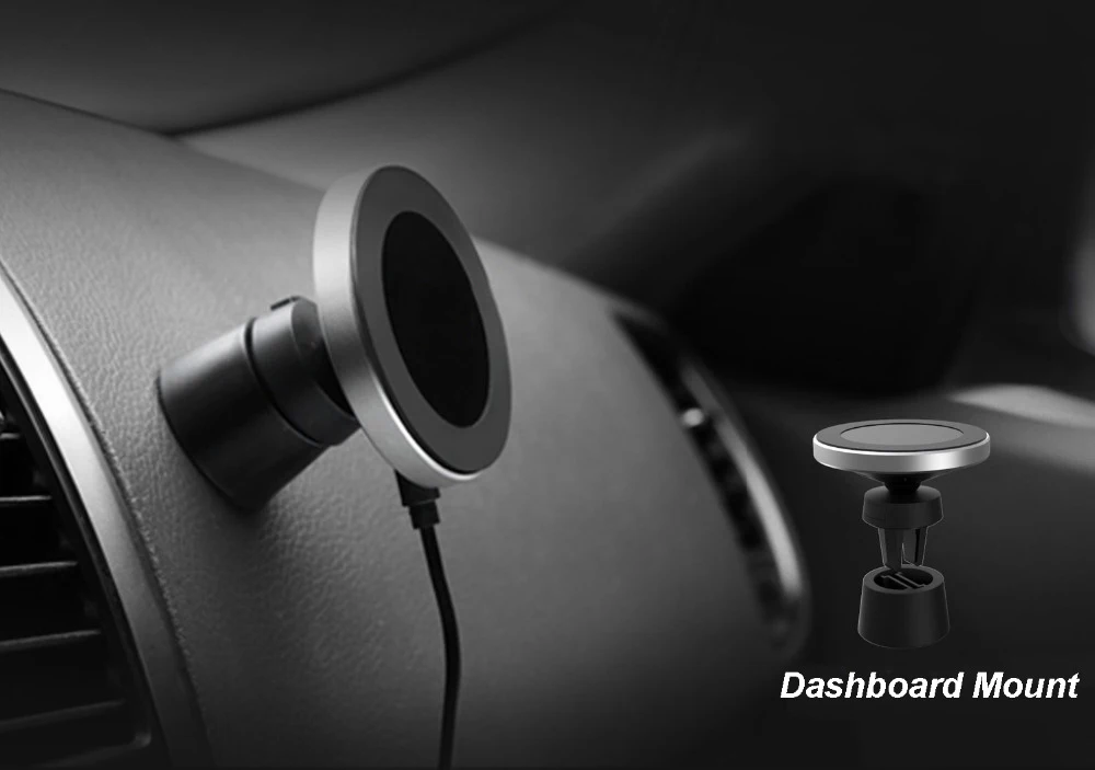 360 Qi Wireless Car Charger Holder Magnetic Air Vent Mount Dock for iPhone XS MAX 8 Plus SAMSUNG S10+ S9 S8 S7 Edge Note 9 | Мобильные
