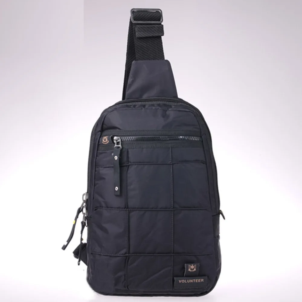 Мужской рюкзак из водонепроницаемой ткани Оксфорд нагрудная сумка мессенджер