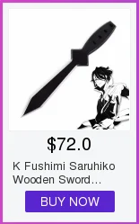 Ichigo меч Bleach Аниме двойное лезвие Wield Zangetsu Kurosaki косплей реквизит декоративный деревянный меч