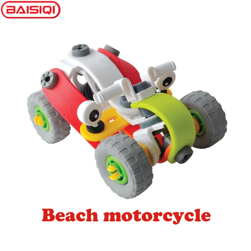 BAISIQI brand new Build&ampPlay screwing block toy for 5-6-7-8-9 year old kid Buy 1 get gift 6831 Model Building kit |