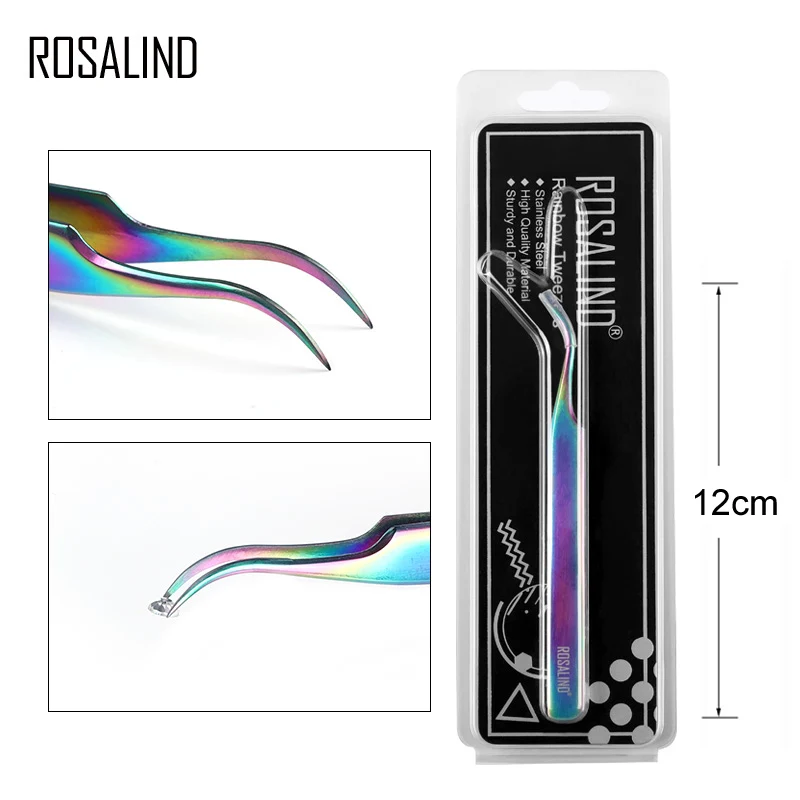 Tweezers ROSALIND гель для ногтей инструмент для удаления кутикулы ножницы для удаления обертывания кутикулы толкатель Маникюрный Инструмент для удаления NTA - Цвет: Tweezers